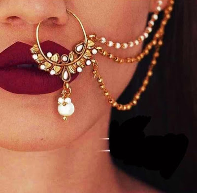 Nose Ring Designs Images For Bride