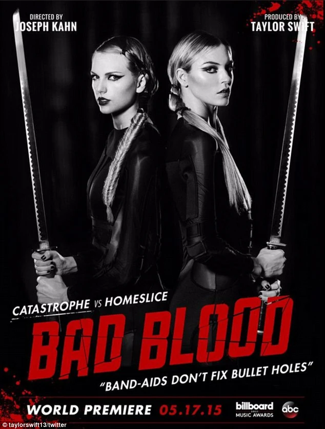 Taylor Swift vs Martha Hunt 'Bad Blood'