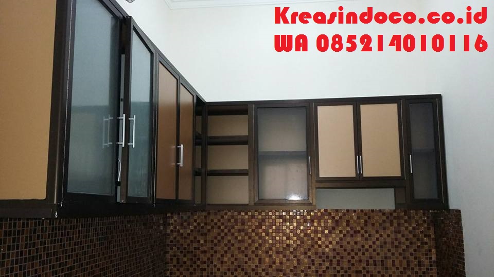 Kitchen Set Aluminium Pemasangan di Tomang Jakarta