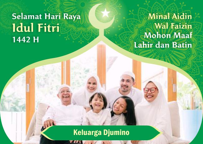 kartu idul fitri a6