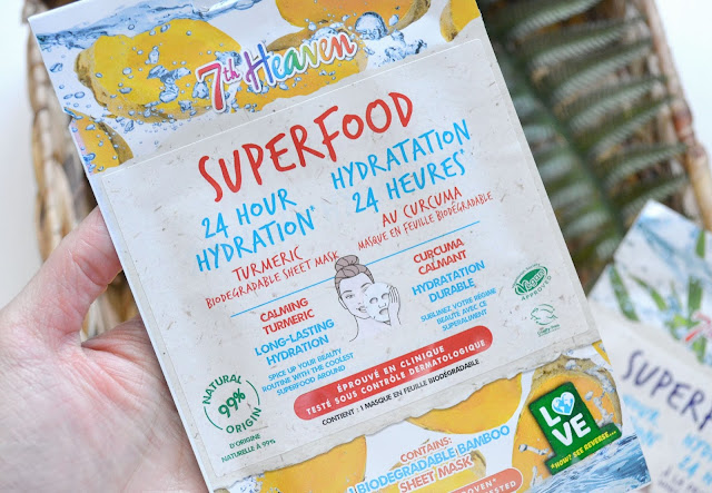 7th Heaven Superfood Mask Turmeric