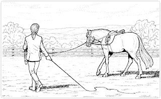Ausmalbilder Pferde Mit Reiter, Malvorlagen zum Ausdrucken Kostenlos