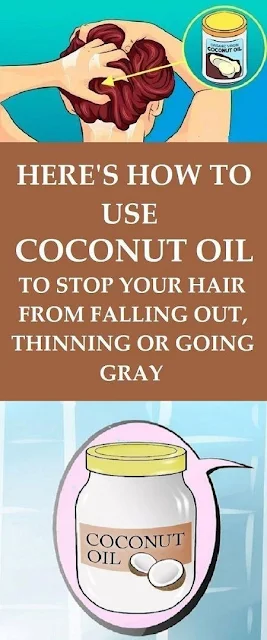 Here’s How To Use Coconut Oil To Stop Your Hair From Falling Out, Thinning Or Going Gray