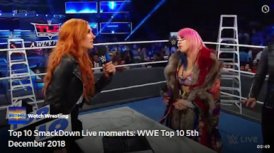 Top 10 SmackDown Live WWE Top 10 8th December 2018 on Watch Wrestling, Top 10 SmackDown Live WWE Top 10 8/12/2018 on Watch Wrestling, Top 10 SmackDown Live WWE Top 10 8th December 2018, Top 10 SmackDown Live WWE Top 10 8/12/2018,