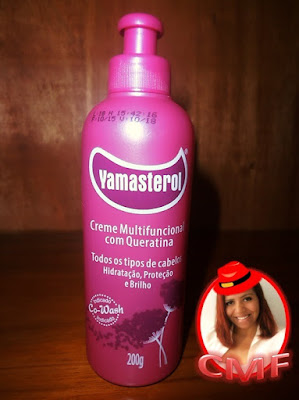 CREME MULTIFUNCIONAL COM QUERATINA YAMASTEROL, BY YAMÁ