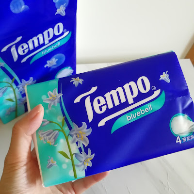 Tempo 藍風鈴袋裝面紙