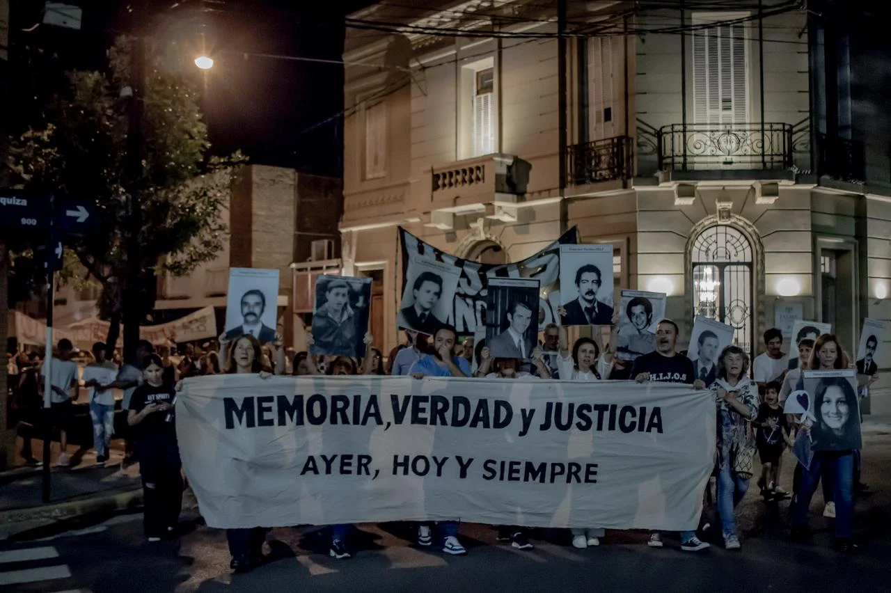 Concordia multitudinaria marcha por Memoria Verdad y Justicia