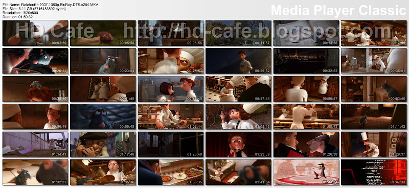 Ratatouille 2007 video thumbnails