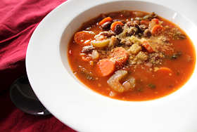 Rustic Italian Bean and Vegetable Soup