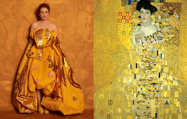 Adele Bloch-Bauer I, 1907 por Gustav Klimt