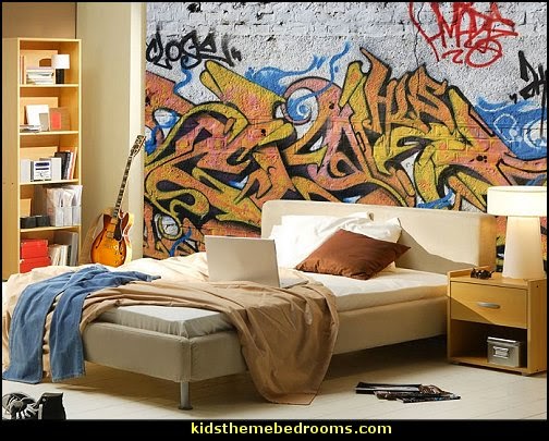 wall decorating ideas high ceilings Graffiti Wall Murals Bedroom | 504 x 405