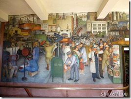 Oct 21, 2013: Restored mural dates from 1933
