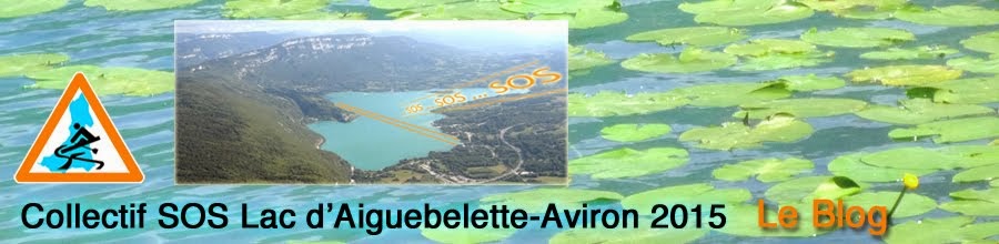 collectif SOS Lac Aiguebelette 2015