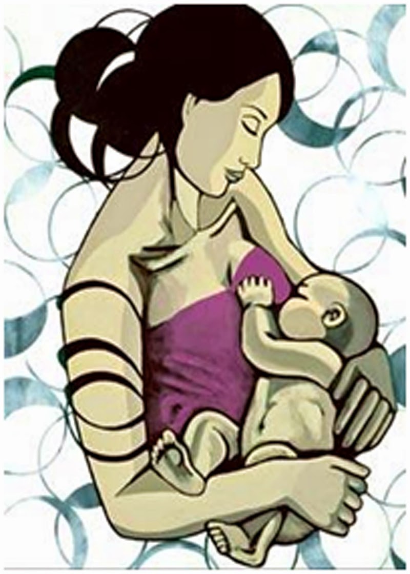 Terkeren 32+ Gambar Kartun Ibu Menyusui Bayi