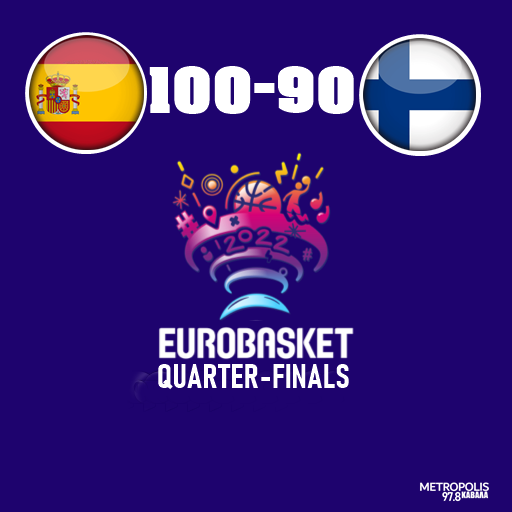 EUROBASKET 22: Πέρασε στα ημιτελικά η Ισπανία και περιμένει το νικητή του Γερμανία - Ελλάδα