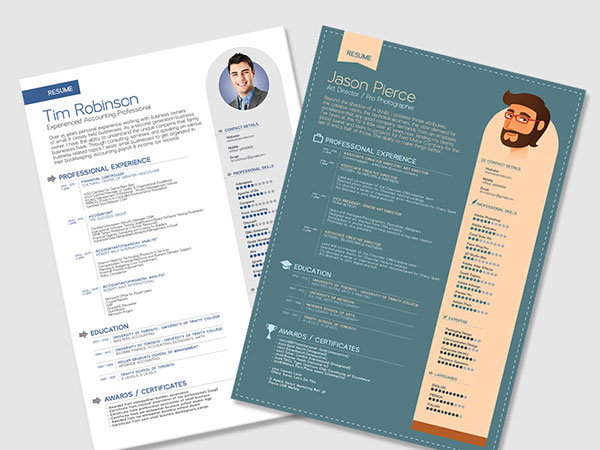 Simple Free Resume Templates In Vector Format Simple Free Resume Templates In Vector Format