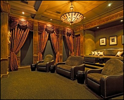 Home Design Ideas on Themed Bedrooms   Home Theater Design Ideas Hollywood Style Decor