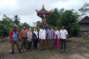  Jalin silaturahmi, Camat Muara Telang Alek Suarman, S.Sos, M.Si. Berkunjung ke Desa Mukti Jaya.