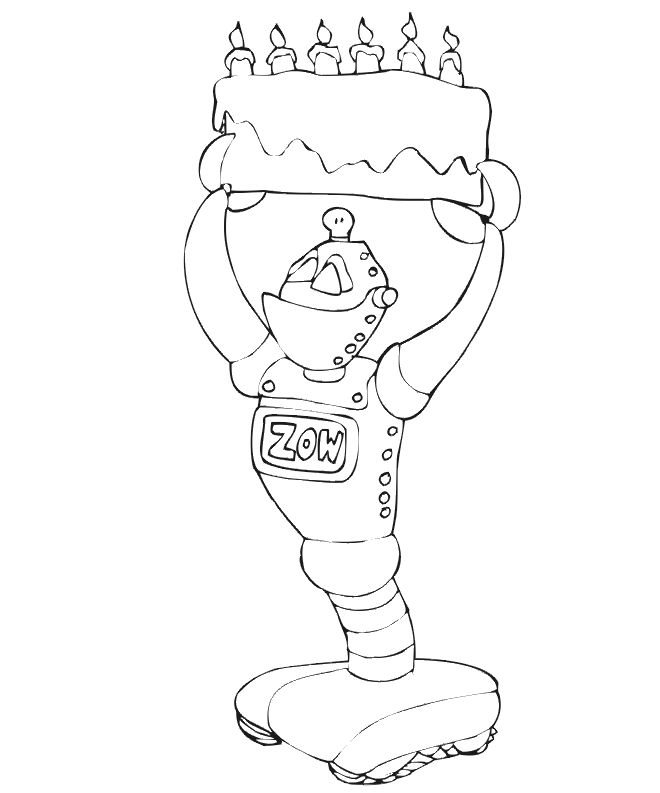 Coloring Pages Happy Birthday