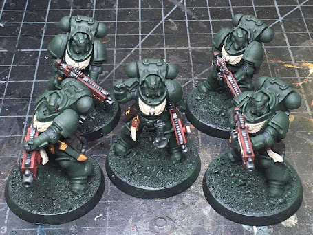 Dark Angels Heavy Intercessors WIP