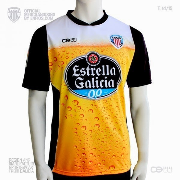 Camiseta titular Celu del CD Lugo 2014/15 Camiseta titular Celu del CD Lugo 2014/15