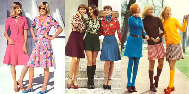 Trend Baju Wanita Dari Tahun  70 an Sampai Dengan Sekarang 