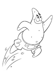 patrick coloring pages,spongebob coloring pages