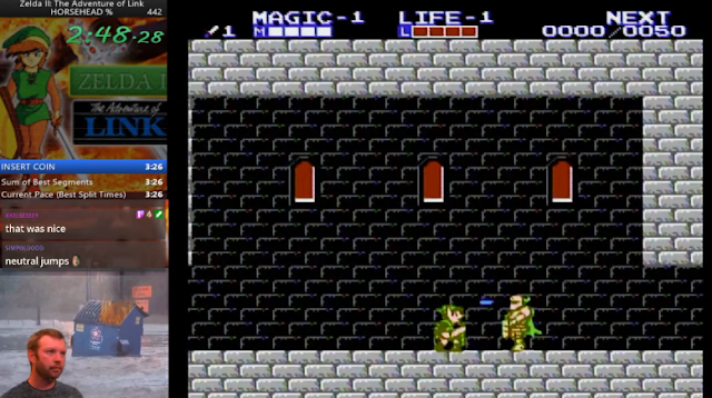 TravWhite Zelda II Speedrun