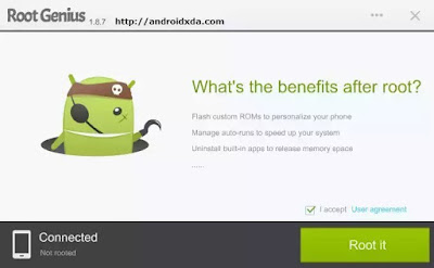 How to root any Android device using Root Genius