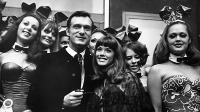 Hugh Hefner And The Original Bunnies