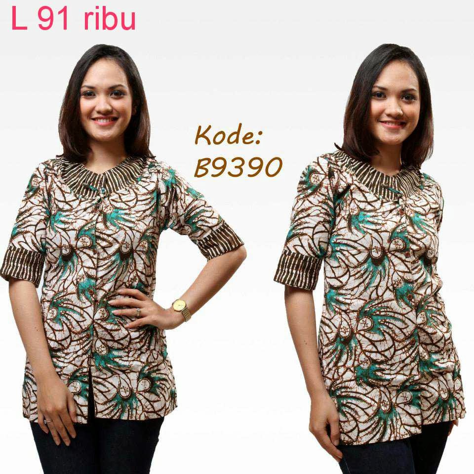 Model Baju  Batik Buat Guru  Model Baju  Batik