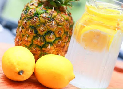 Cara Membuat Air Lemon Murni dan Variasi Menu Tambahannya Seperti Nanas