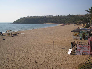 Bogmolo Beach in Goa