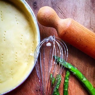 Clafoutis salato agli asparagi @monsieurtatin.blogspot.it