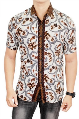 15 Contoh Model Baju  Batik  Pria  Modern 2019 Desain Terbaik