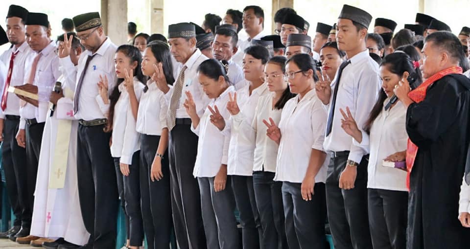  1.239 Anggota PPS Pemilu 2024 di Kabupaten Simalungun Dilantik
