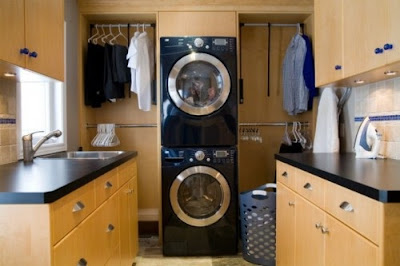 foto de lavandería