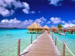 Matira Beach, Bora Bora, Tahiti