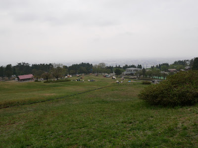 閑乗寺公園 第2キャンプ場 炊事場 展望