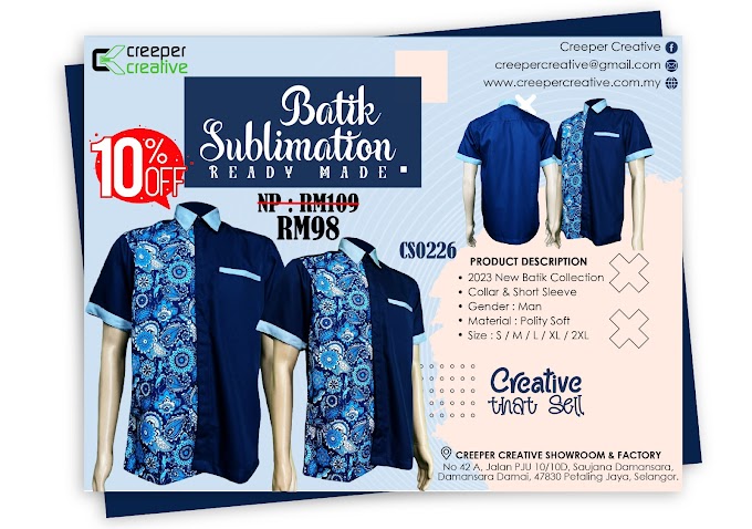 Katalog Baju Korporat Batik