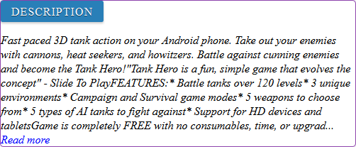 Tank Hero game review