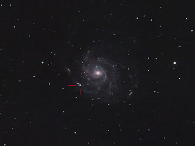 Supernova SN2023ixf a la galàxia M101 - 26/05/2023