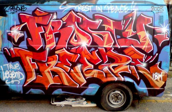 Please give your comments about this graffiti image Thanks