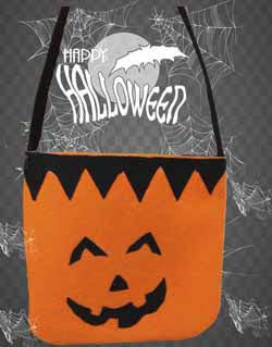 Bolsa halloween cuadrada