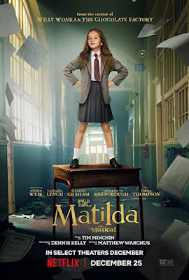 Roald Dahls Matilda The Musical 2022 Movie Poster