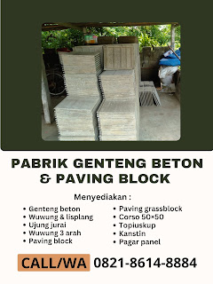 CALL / WA 0821-8614-8884, Rumah Modern Butuh Genteng Beton Berkualitas