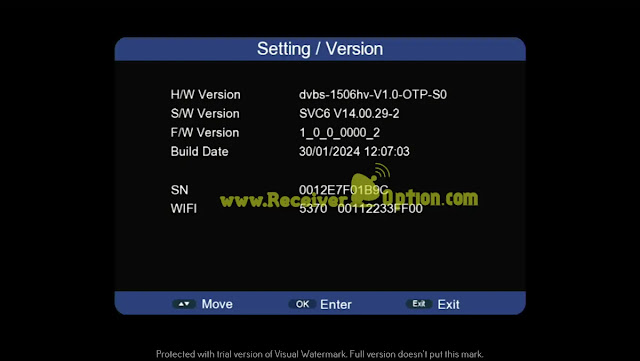 1506HV 4MB SVC6 NEW SOFTWARE WITH G-SHARE PLUS V3 OPTION 30 JANUARY 2024