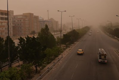 الأنواء: انحسار العاصفة الترابية اعتباراً من يوم غد السبت