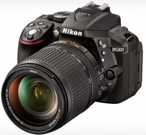 Spesifikasi Harga Kamera DSLR Nikon D5300 WiFi GPS Terbaru 