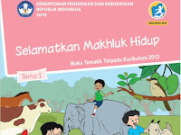 Buku Teks Guru dan Siswa Kelas 6 Tema 1 Selamatkan Makhluk Hidup Kurikulum 2013 Revisi 2019